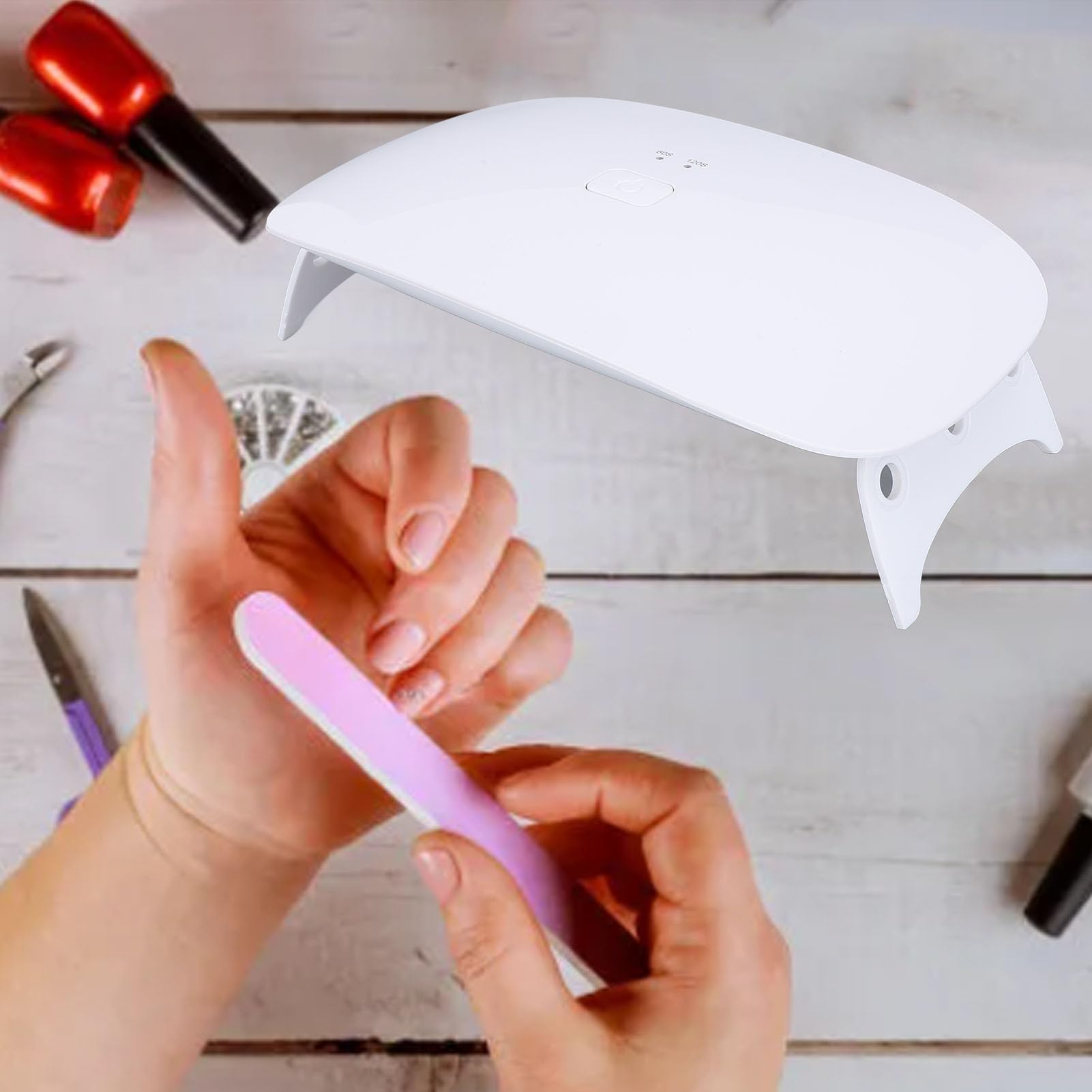 Amazon | UV硬化ランプ、UV LEDネイルランプ、プロフェッショナルLED